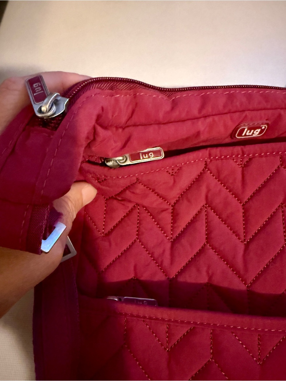 Lug Quilted Crossbody Bag - Picture 4 of 10